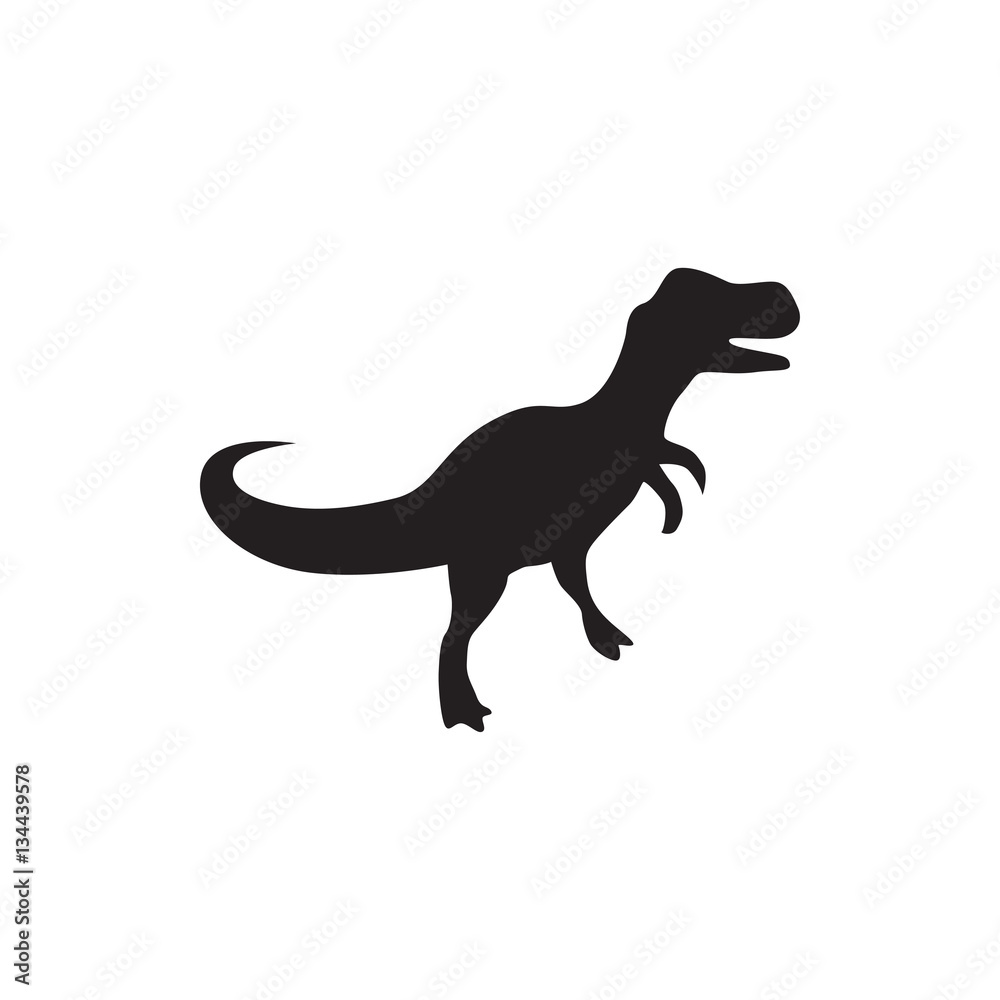 dinosaur icon illustration
