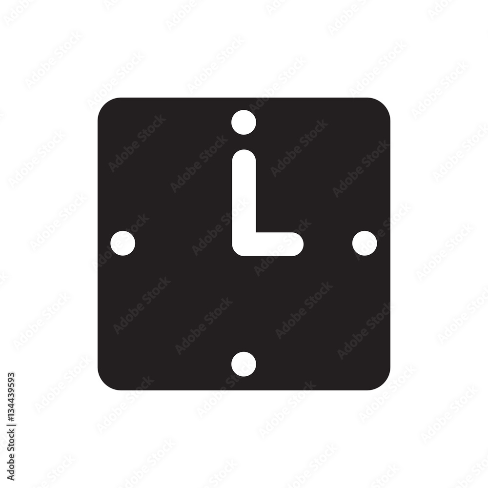 wall clock icon illustration wall clock icon illustration