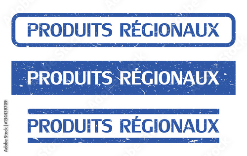 Tampon produits régionaux.
