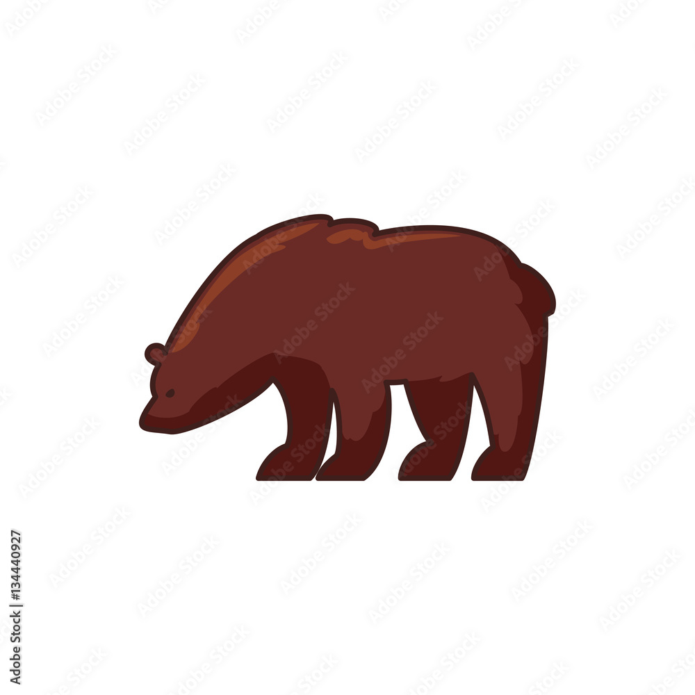 bear icon illustration bear icon illustration