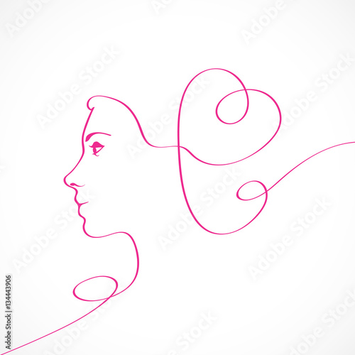 silhouette femme