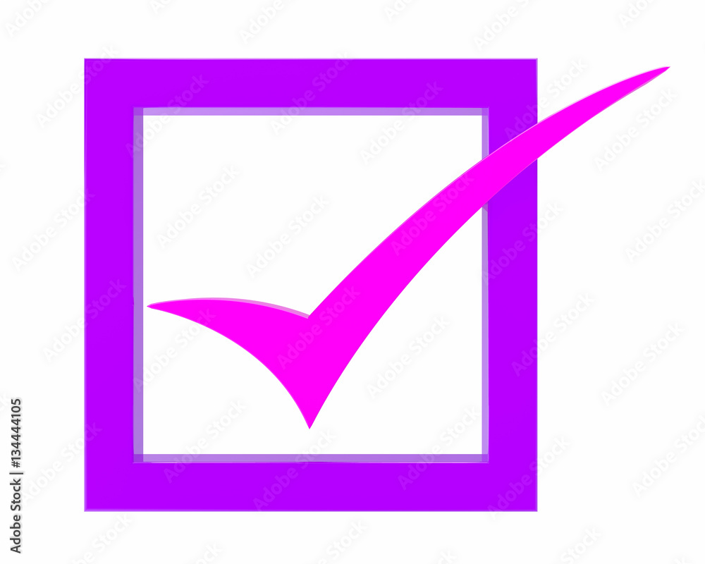 pink Correct mark symbol pink Correct mark symbol