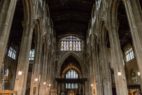 Church of St John the Baptist Nave C Cirencester England