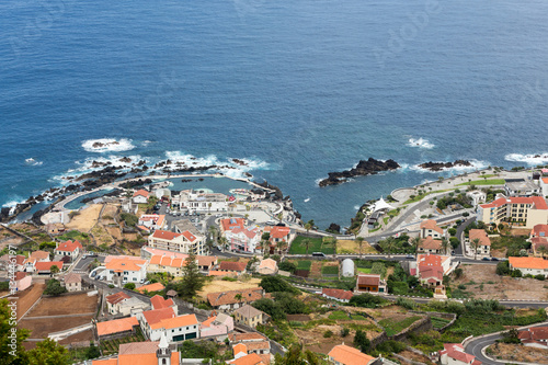 Fototapeta Naklejka Na Ścianę i Meble -  Panoramic view on Porto Moniz, Madeira island, Portugal