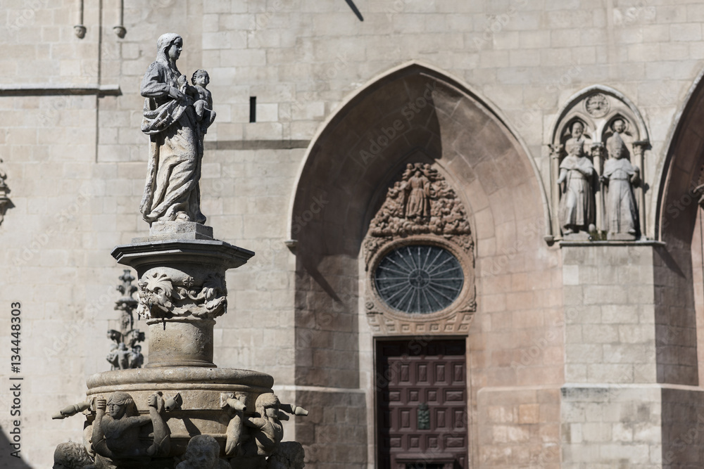 Obraz premium Burgos (Spain): cathedral