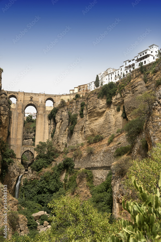 Fototapeta premium Ronda (Andalucia, Spain): the bridge