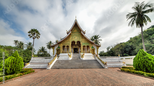 Luand Prabang, Laos - December 3, 2015: Royal Palace Museum of Luang Prabang city in Laos (The Royal Palace Museum)