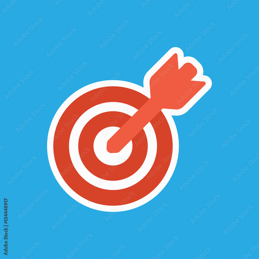 Dart and dartboard. Darts vector Illustration. Dart and dartboard. Darts vector Illustration.