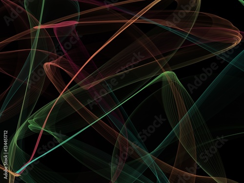 Abstract background image made on black base