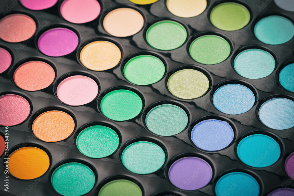 Makeup eye shadow palette