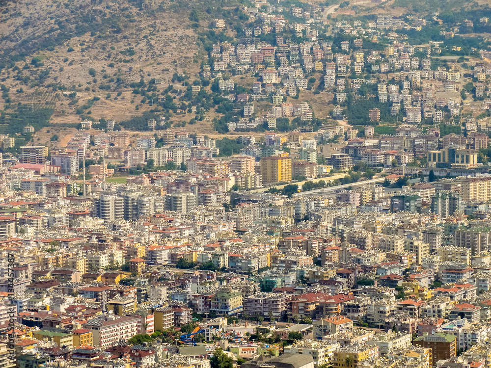 View on Athene from above - Greece