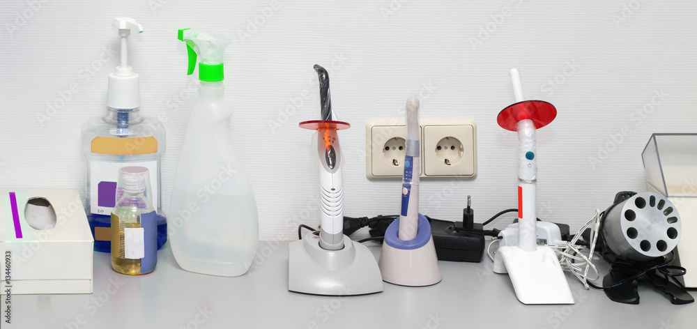 Dental ultraviolet curing light tools Dental ultraviolet curing light tools