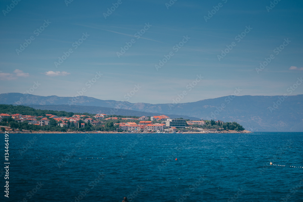 krk island croatia sea adriatic