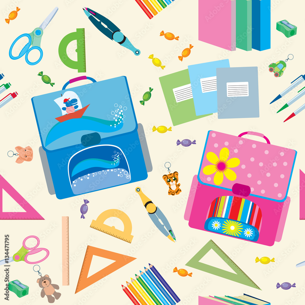 seamless school pattern seamless school pattern