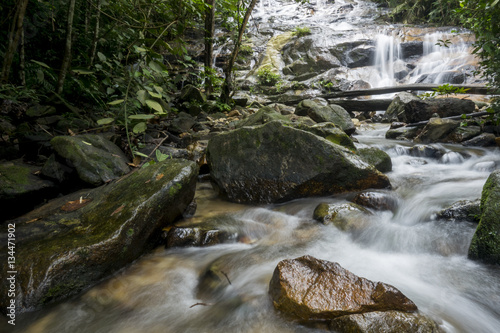 Kanching Waterfalls near Kuala Lumpur  Malaysia