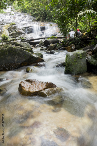 Kanching Waterfalls near Kuala Lumpur  Malaysia