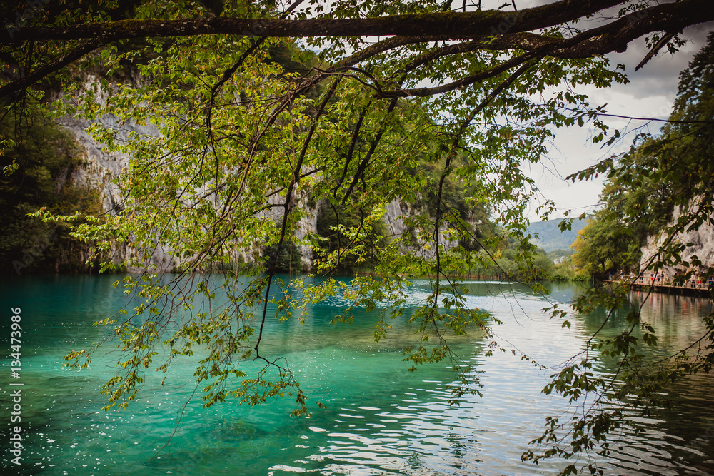 Obraz premium nature croatia plitvize lake