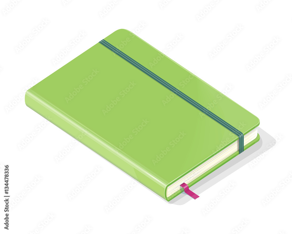 Note Book Isolated on White Background. Vector Note Book Isolated on White Background. Vector