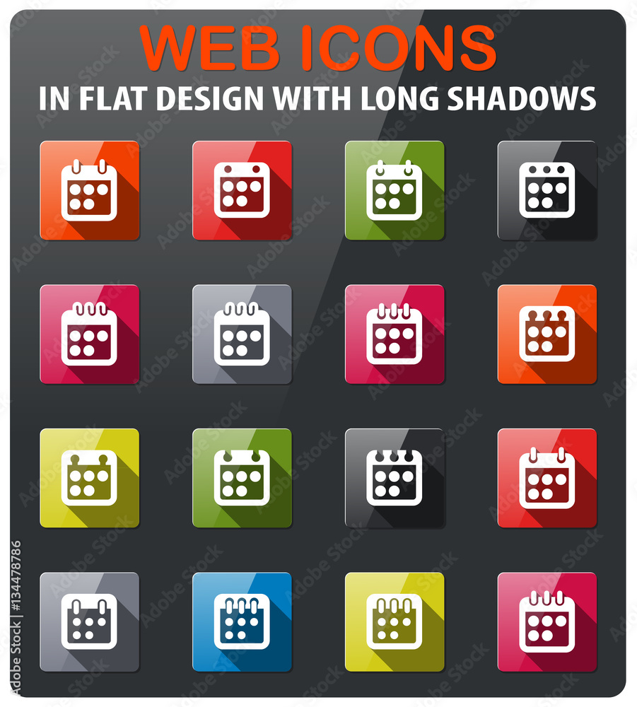calendar icon set calendar icon set
