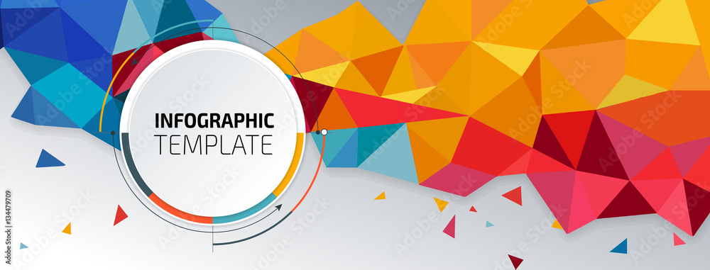 Flyer template header design. Banner