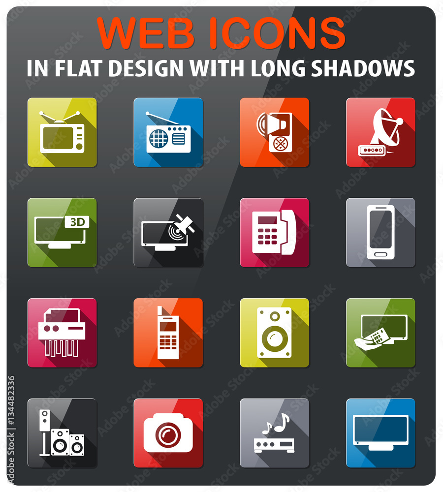 home appliances icon set home appliances icon set