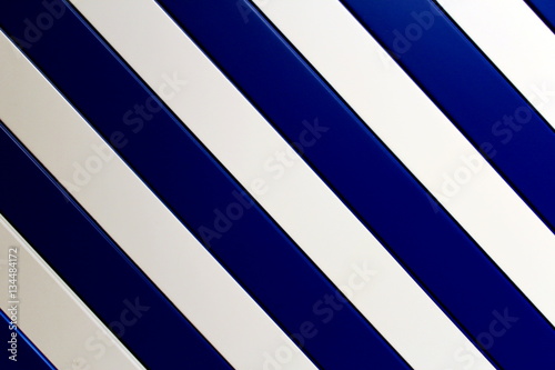 White and blue stripes