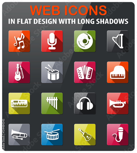 music icon set