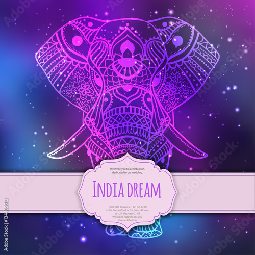 Beautiful vector card