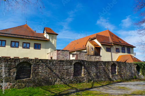 Castle Neuenbuerg near Pforzheim, Black Forest, Germany photo