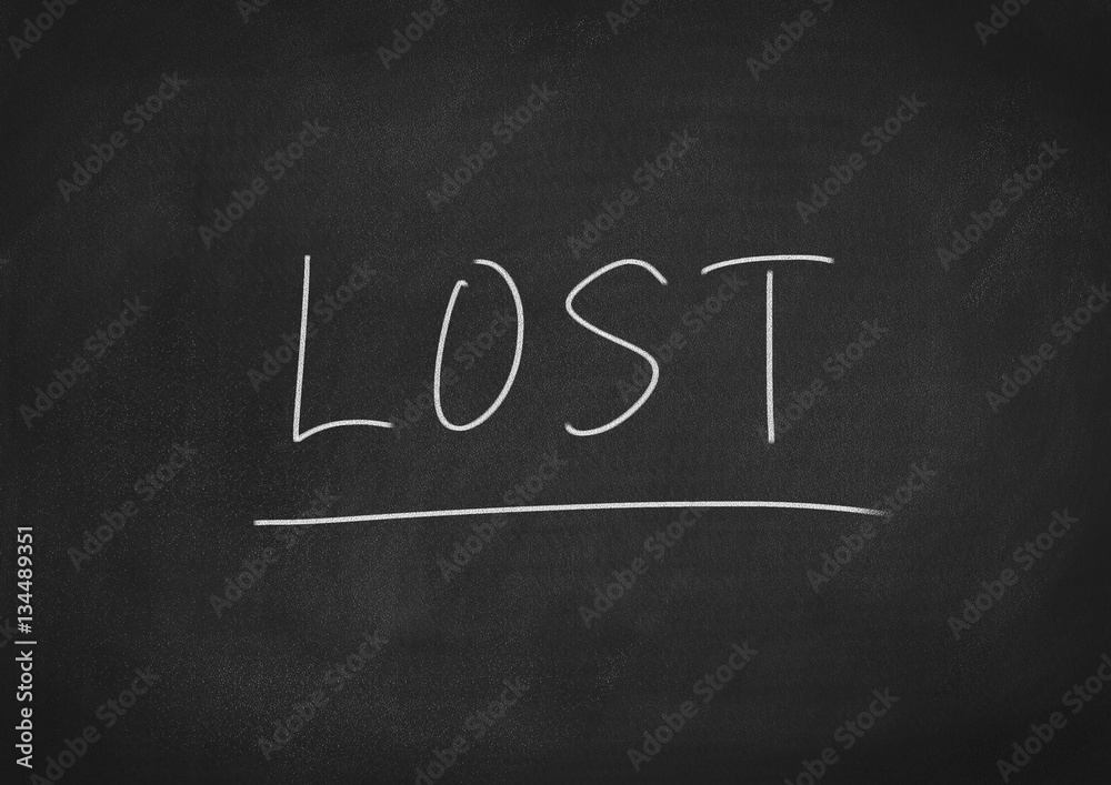 Obraz premium lost