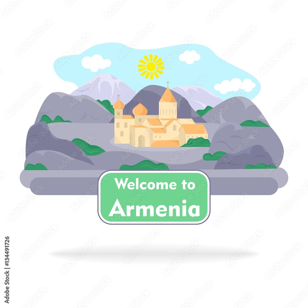 the armenia sign