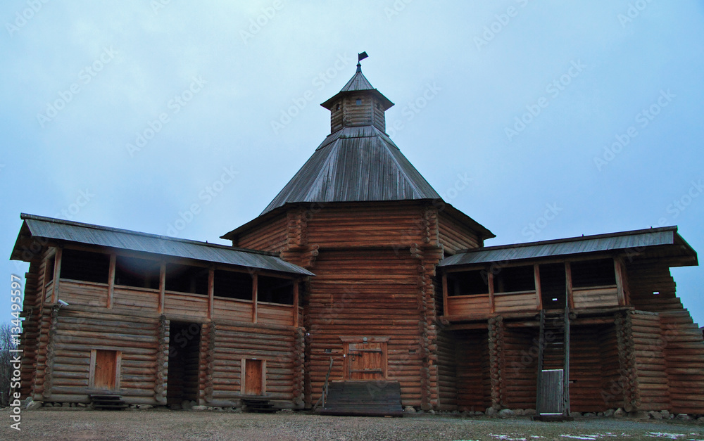 Mokhovaya Tower of Suma Stockade in former royal estate Kolomenskoye