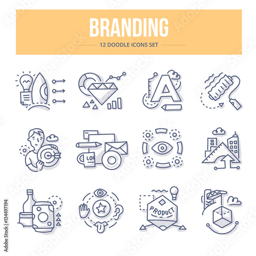 Branding Doodle Icons