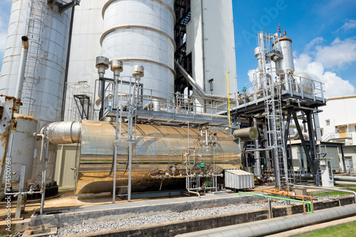 Auxiliary boiler of combine cycle power plant