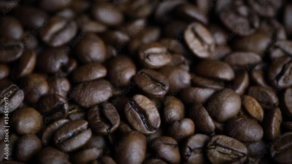 Rotating Coffee beans Rotating Coffee beans
