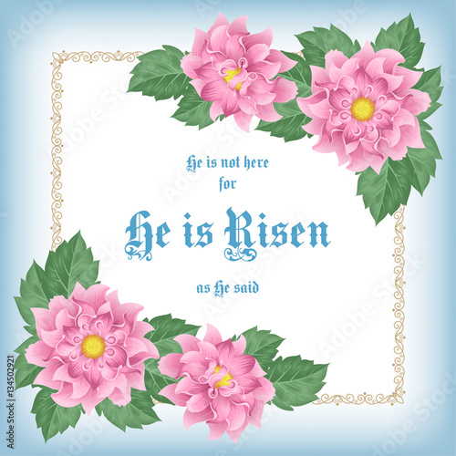 He is risen