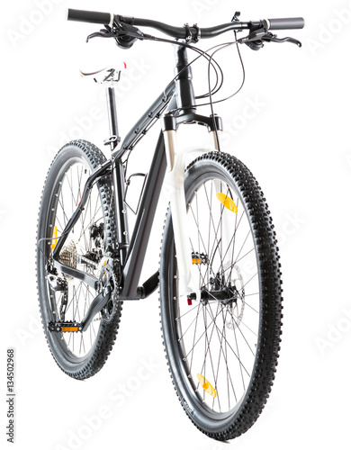 Mountain Bike With 29 Inch Wheels On White