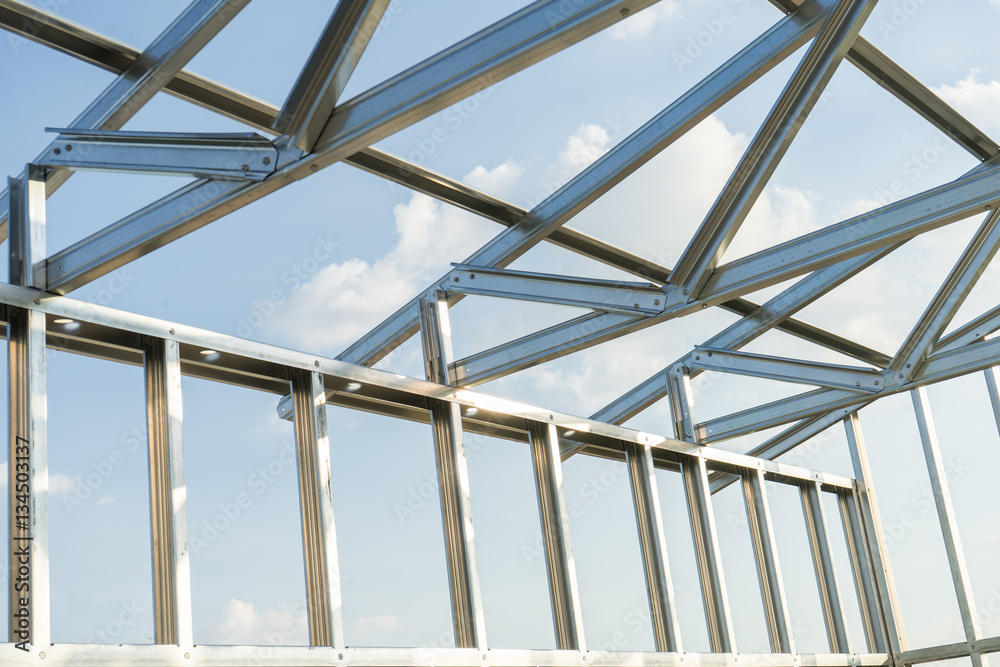 New technology steel frame for home construction New technology steel frame for home construction