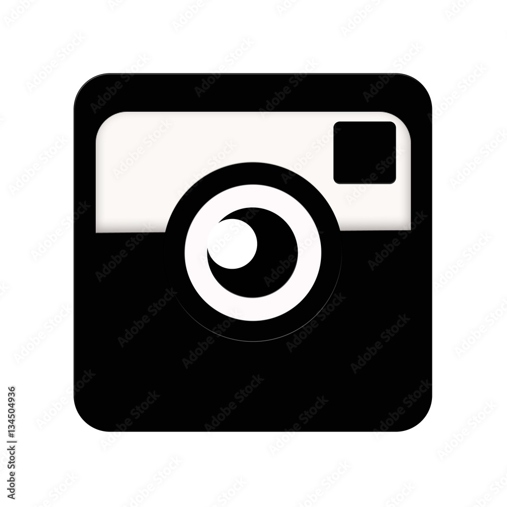 flat icon with black camera. no background flat icon with black camera. no background