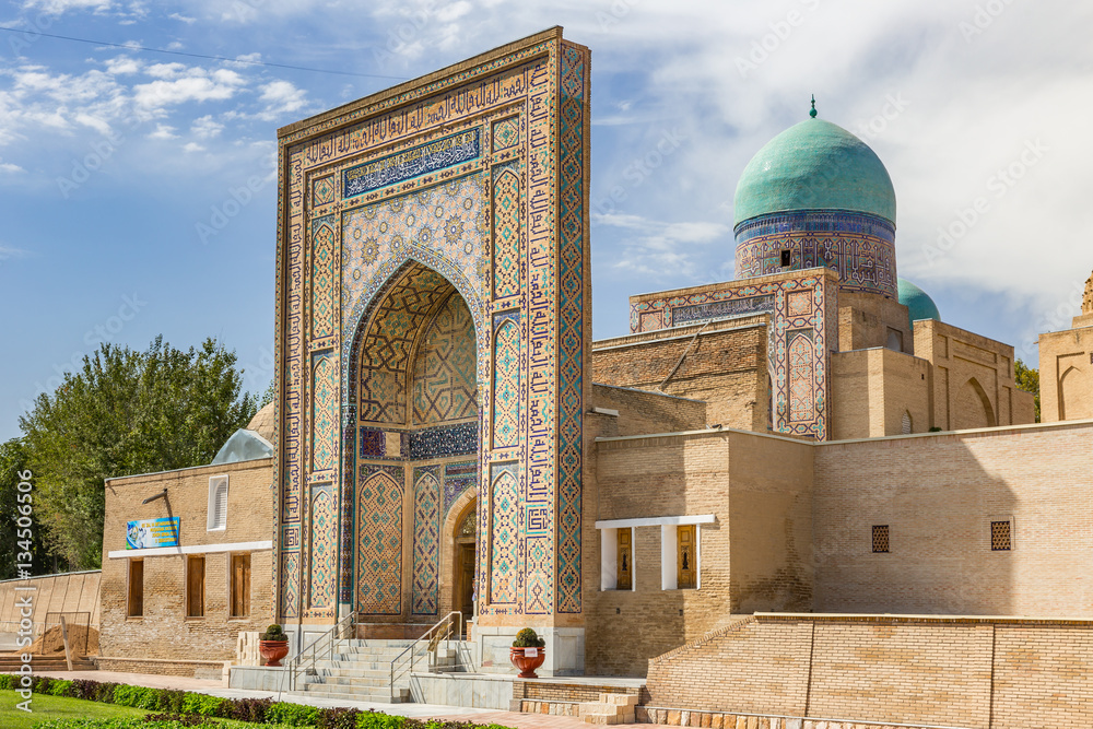 Shah-i-Zinda, avenue of mausoleums in Samarkand, Uzbekistan