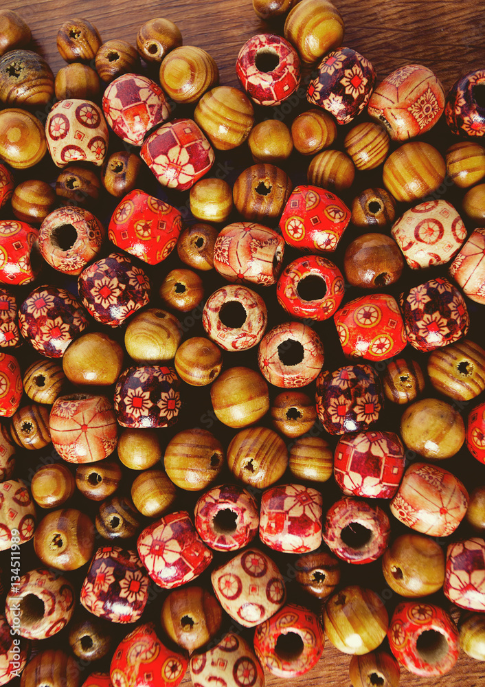 colorful wooden beads colorful wooden beads