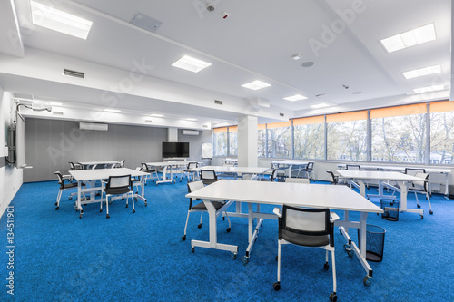 University communal study room