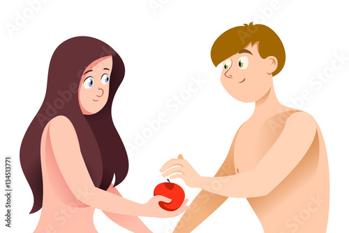 Adam and Eve.