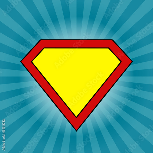 Keep calm Super man logo photo