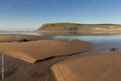 Low tide on St Bees Beach