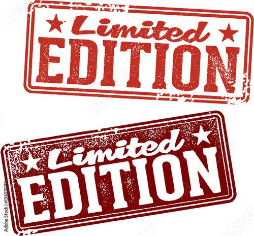 Limited Edition Rubber Stamp