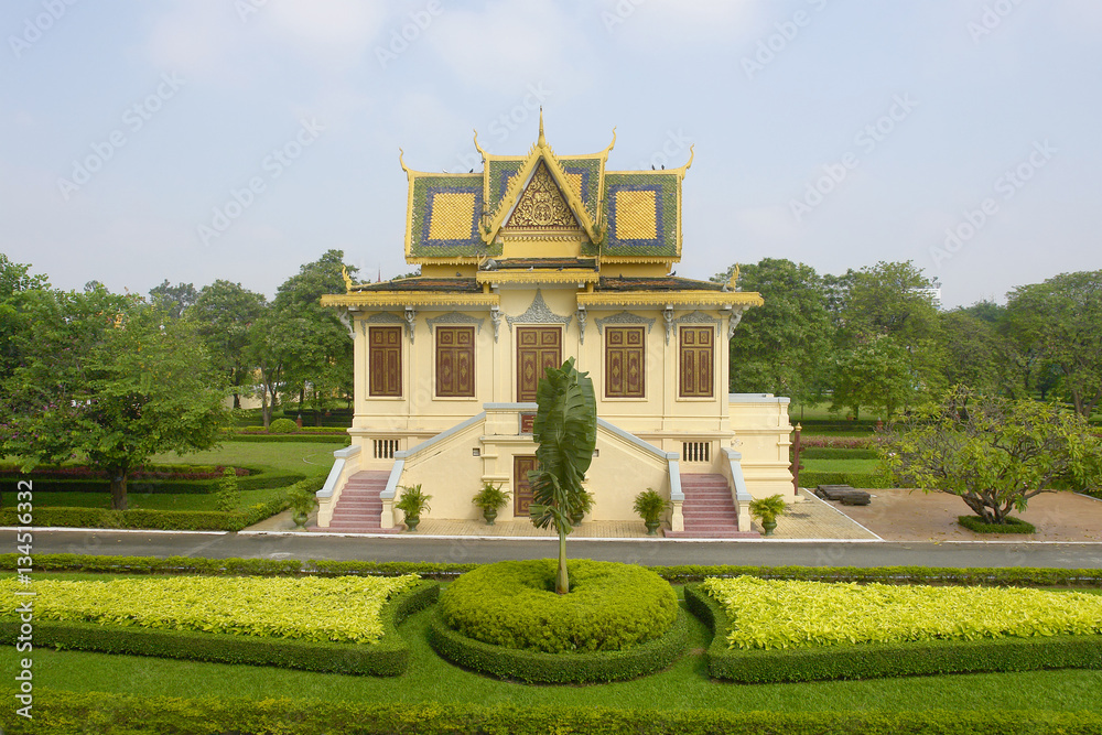 Obraz premium The Royal Palace in Phnom Penh, Cambodia 