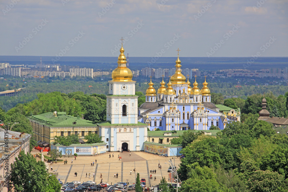 Ukraine. Kiev. St. Michael's Golden-Domed Monastery