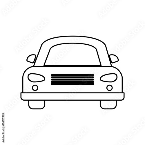 Isolated car vehicle icon vector illustration graphic design © grgroup