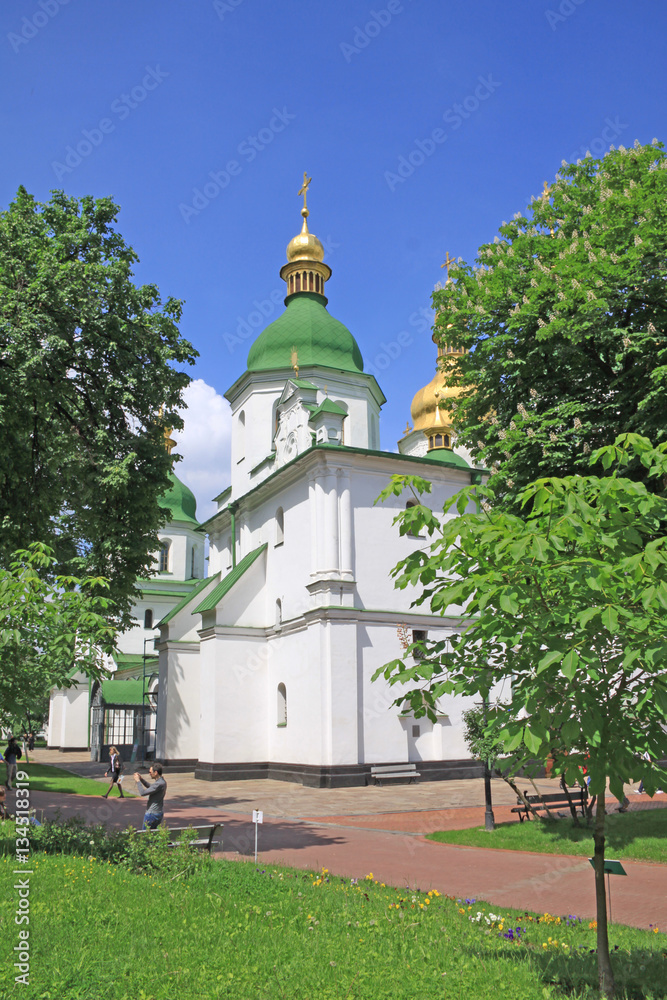 Ukraine. Kiev. View at Sophia Cathedral